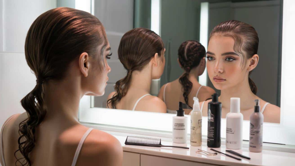 schnelle Frisuren für