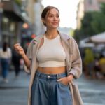 Crop-Top trotz Bauch: So stylst du den Trend ohne Stress