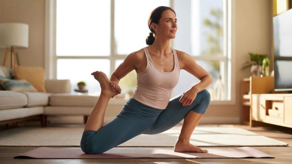 Einfache Dehnbewegung reduziert Hüftschmerzen: Physiotherapeuten empfehlen tägliche Anwendung