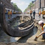 Straßenbau in Holland legt uraltes Handelsschiff frei – Forscher staunen